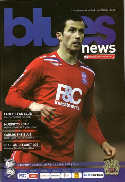 Birmingham City FC v Burnley FC